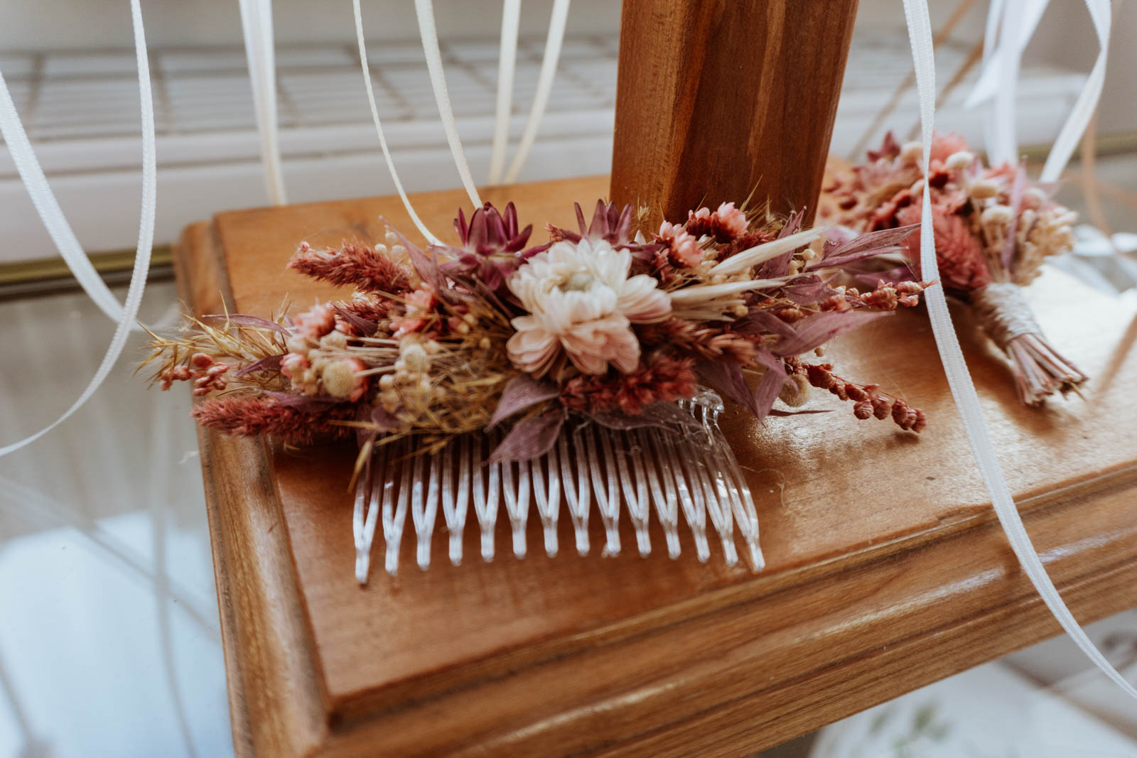 hochzeit haarschmuck boho